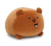 NICI doudou Chill-NICI Ours 30x34 cm - marron - Peluche douce, adorable pour câliner et jouer, pour enfants et adultes, une excellente idée cadeau - 61691