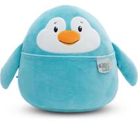 NICI Peluche Chill Pingouin 30 cm Bleu - Doudou en Peluche, Mignonne Peluche à câliner, pour Jouer, pour Enfants et Adultes, Une Excellente idée de Cadeau - 61402
