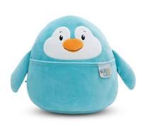 NICI Doudou Chill Pingouin 20cm - Bleu - Peluche Douce, Adorable pour câliner et Jouer, pour Enfants et Adultes, Une Excellente idée Cadeau | 61792