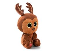 NICI doudou Chill-NICI Chat 30x34 cm - beige - Peluche douce, adorable pour câliner et jouer, pour enfants et adultes, une excellente idée cadeau - 61692