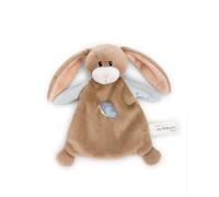 NICI Doudou Lapin Lopino, 20 x 17 cm, Marron - 62982 | Doudou pour bébé et tout-petit, pour bébé fille et garçon