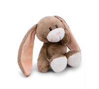 NICI Doudou Lopino Le Lapin, 20 cm, 22,5 x 12,5 x 7 cm, Gris - 62984 | Dans une boîte cadeau, peluche douce, adorable peluche pour câliner et jouer, pour bébés et tout-petits, idée cadeau