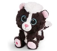 NICI Doudou - Peluche GLUBSCHIS mouffette Suppi 15cm, avec des Grands Yeux Scintillants