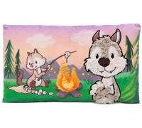 Nici Coussin Avec Le Loup Winny Et Le Tamia Jojo 43x25 Cm