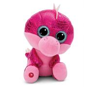 NICI GLUBSCHIS Doudou dragon Kay-Kay 15 cm - Peluche colorée avec de grands yeux scintillants, peluche pour les amateurs de doudous - 49395