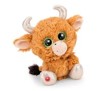 NICI Peluche Glubschis Boeuf des Highlands Shug, marron, douce, pour enfants et adultes, 25 cm