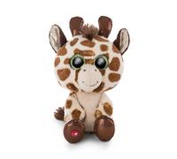 NICI Glubschis : L’Originale - Girafe en Peluche Halla Glubschis 15 cm - Peluches adorables - Doudou avec de Grands Yeux Brillants - Animaux du Zoo Duveteux à câliner et pour Jouer - Doudous girafes