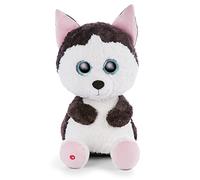 Nici Glubschis Dangling Husky Barkley Teddy 45 Cm Rose Enfants