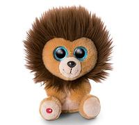 NICI Glubschis : L’Originale - Lion en Peluche Cliff Glubschis 15 cm - Peluches adorables - Doudou avec de Grands Yeux Brillants - Animaux du Zoo Duveteux à câliner et pour Jouer - Jouets Lions