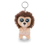 NICI L’Originale clés Lion Cliff Glubschis 9 cm Zoo - Pendentif Animal Jouet pour Trousseau et Cordon - Mini Peluche, Porte Clef pour Filles et garçons, Imprimé, 46942, Marron