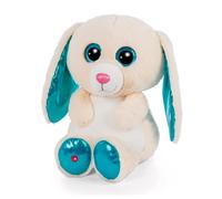 NICI Glubschis Lapin Wolli-Dot, 45 cm, Blanc - 62716 | Peluche douce et mignonne, pour câliner et jouer, pour enfants et adultes, idée cadeau, conçu avec beaucoup d'amour
