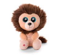 NICI Peluche Lion Cliff Glubschis 25 cm – Polyester brun – Grands yeux brillants