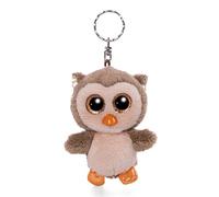 NICI Glubschis Peluche Hibou Twila 9cm 47693 Marron