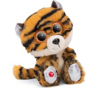 NICI GLUBSCHIS Tiger Peluche Stribby 15 cm s'agitant - Peluche Moelleuse avec de Grands Yeux Scintillants, Peluche pour Les Amateurs de doudous - 49738