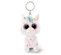 NICI- GLUBSCHIS Porte-clés Licorne Uberto 9 cm, 46612, Cranberry