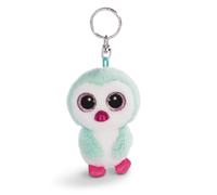 NICI Glubschis Schlüsselanhänger Pinguin Yoniko, Schlenker, Plüsch, Polyester, Türkis, 9 cm, 45548
