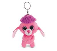 NICI Glubschis Schlüsselanhänger Pudel Mookie, Schlenker, Plüsch, Polyester, Pink, 9 cm, 45549