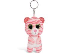 NICI Glubschis Schlüsselanhänger Tiger Fula, Schlenker, Schlüssel Anhänger, Plüsch, 9 cm, 46311