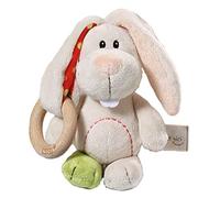 NICI Grabber Rabbit Tilli 15cm with Wooden Ring