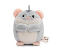 NICI Hamster Shai de 16cm Gris-Doudou, Mignonne Peluche à câliner, pour Jouer, pour Enfants et Adultes, Une Excellente idée de Cadeau, 61244