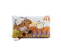 Nici Highland Cattle M Cmooray & Chick Eggwina Cushion 43x25 Cm Green