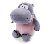 NICI Hippopotame en Peluche DJ Nilbert 20 cm - Peluches Hippopotames Durables pour Filles, Garçons, Bébés - Jouet Douillet Animal Hippo pour Collectionner et Câliner - Doudou de Wild Friends