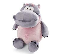 NICI Hippopotame en Peluche DJ Nilbert 35 cm - Peluches Hippopotames Durables pour Filles, Garçons, Bébés - Jouet Douillet Animal Hippo pour Collectionner et Câliner - Doudou de Wild Friends