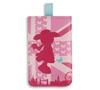 NICI Jolly Mäh 32 Protection Smartphone, Blanc, Rose (42813)
