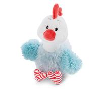 NICI Jouet en Peluche Poule Chicklinde 22cm Green 47787 Blanc
