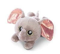 NICI L’Originale - Glubschis 25cm Animal couché aux Grands Yeux Scintillants - Peluches moelleuses pour Fans de Jouets à câliner - Doudou, 46924, Éléphant Billi-Balu, 25 cm