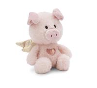 NICI La Piggie Peluche, Motifs D’ange Gardien Et De Cochon, 28 cm, Dans Une Boîte Cadeau, Rose, Douce, Mignonne, Pour Câliner Et Jouer, Excellente Idée De Cadeau, Pour Enfants Et Adultes - 61451