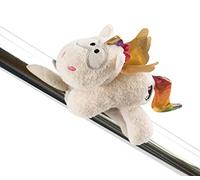 NICI Licorne MagNICI Arc-en-Ciel Yang 12cm, 47373, Blanc/Multicolore, Kuscheltier Magnet Einhorn