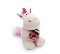 Nici Unicorn Theodor With Ladybird Teddy 25 Cm Rose Enfants