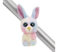 NICI MagGLUBSCHIS Lapin Rainbow Candy 9 cm - Peluche Douce avec Aimant, se fixant sur métal, Tableaux magnétiques et Sacs, idéale pour Jouer, Collectionner et Offrir à Tous | 63282