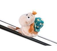 NICI Animal MagNICI Escargot « Classic Bear » 10cm, 46503, Marron, Turquoise