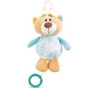 Nici Ours Boîte à Musique Sur Carte D´en-tête Teddy 18 Cm