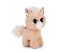 NICI Peluche GLUBSCHIS Poney Miss Cinnamon 17cm Beige - Peluche Douce et Durable, Mignonne Peluche à câliner, pour Jouer, pour Enfants et Adultes, Une Excellente idée de Cadeau