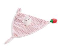 NICI Doudou MOLANG 26x28 cm Blanc - Peluche pour Les bébés et Les Tout-Petits, pour Toucher, se blottir, Explorer et s'endormir - 49473