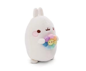 Nici Molang Avec Ours En Peluche Fleur Arc-en-ciel 12 Cm