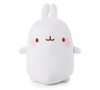 62598 MOLANG Doudou en Peluche Douce, Mignonne à câliner et à Jouer, pour Enfants et Adultes, Blanc, Excellente idée Cadeau