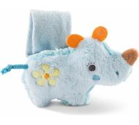 NICI- Bracelet hochet rhinocéros Manuffi, 46588, Bleu
