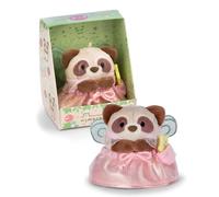 NICI mymochi 62583 Peluche Raton Laveur Rakuma de 8 cm avec Baguette Magique et Costume de fée dans Une boîte Cadeau, 8,5 x 6,5 x 10 cm, Beige, Douce, Adorable Peluche Kawaii pour câlins et Jeux