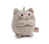 NICI MYMOCHI Peluche Chat Eepy Gris 5cm - Douce, Mignonne à Câliner, pour Jouer, pour Enfants et Adultes, Une Excellente Idée de Cadeau