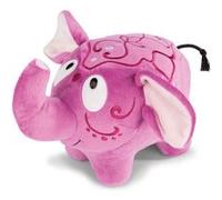 NICI - NICI 41341 peluche - Jolly Mäh Yoga Doudou Éléphant Curcuma, 50 cm G