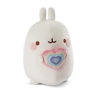 Nici - Nici Pluchen Knuffel Molang Regenboog met Hart in Geschenkdo NEUF