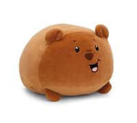 NICI doudou Chill-NICI Ours 30x34 cm - marron - Peluche douce, adorable pour câliner et jouer, pour enfants et adultes, une excellente idée cadeau - 61691