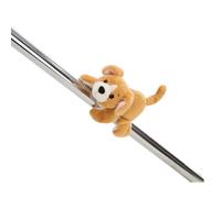 NICI Peluche Chien MagNICI 62134 – 12 cm Marron, aimantée, compagnon de voyage