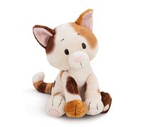 NICI Peluche Chat porte-bonheur – Doux, pour câliner et jouer, 20 cm, marron – 62138