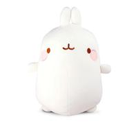 NICI Peluche Molang 12 cm I Favori des Réseaux Sociaux et Star de la Télé à câliner, pour Jouer et à Aimer I Peluches Kawai - 47751, Blanc.