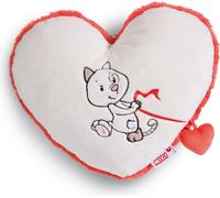 NICI Oreiller Kitty "Heart" 26x22cm VERT